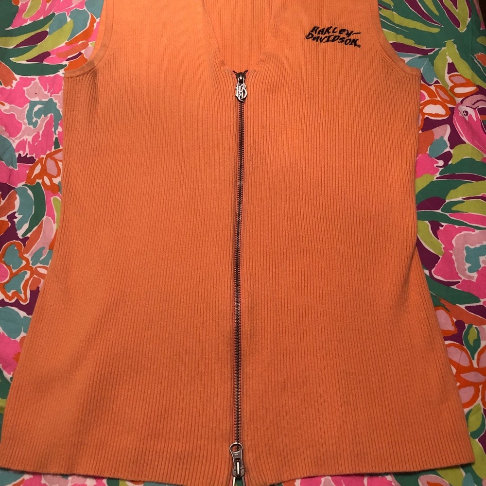 Used Harley Davidson ribbed sleeveless shirt